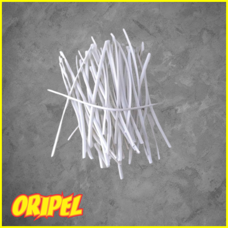 AMARRILHO SIMPLES 050 BRANCO 8CM SUPER FECHO 200G
