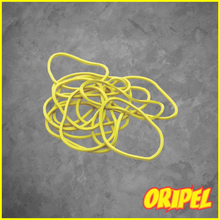 ELASTICO AMARELO P/DINHEIRO 18 REDBOR 500G/600UN