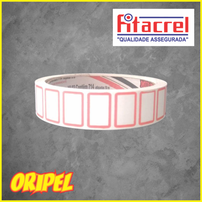 ETIQUETA TARJADA/02 22X14MM/FITACREL 714 UN