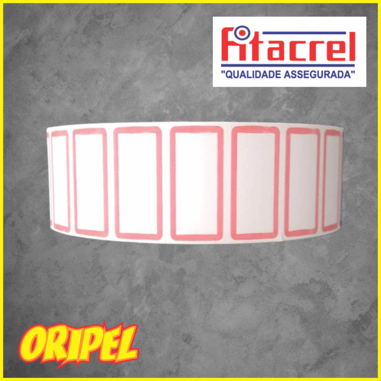 ETIQUETA TARJADA/05 29X15MM/FITACREL 660 UN