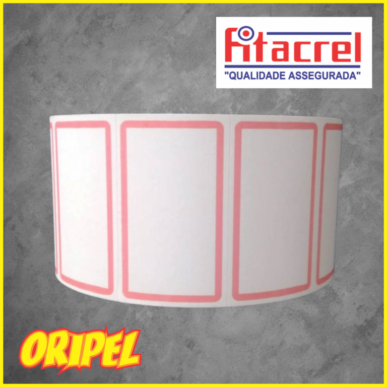 ETIQUETA TARJADA/07 50X30MM/FITACREL 330 UN