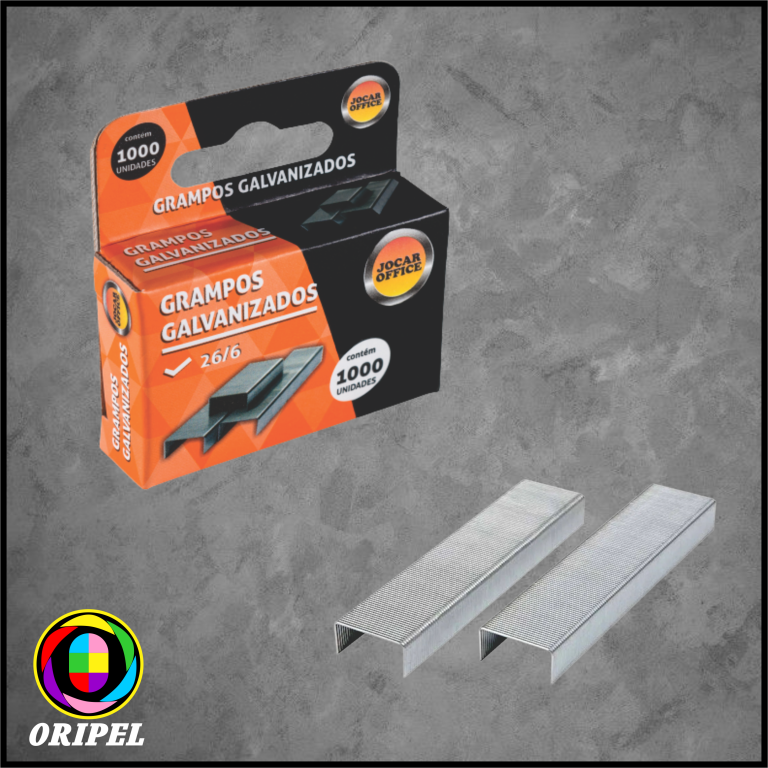 GRAMPO GALVANIZADO 26/6 LEONORA 1000 UN