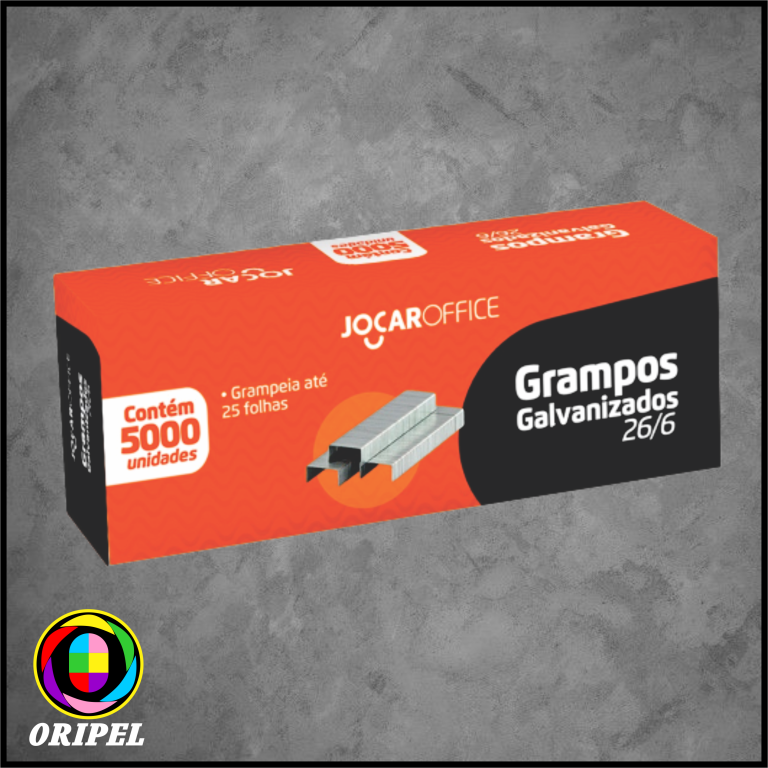 GRAMPO GALVANIZADO 26/6 LEONORA 5000 UN