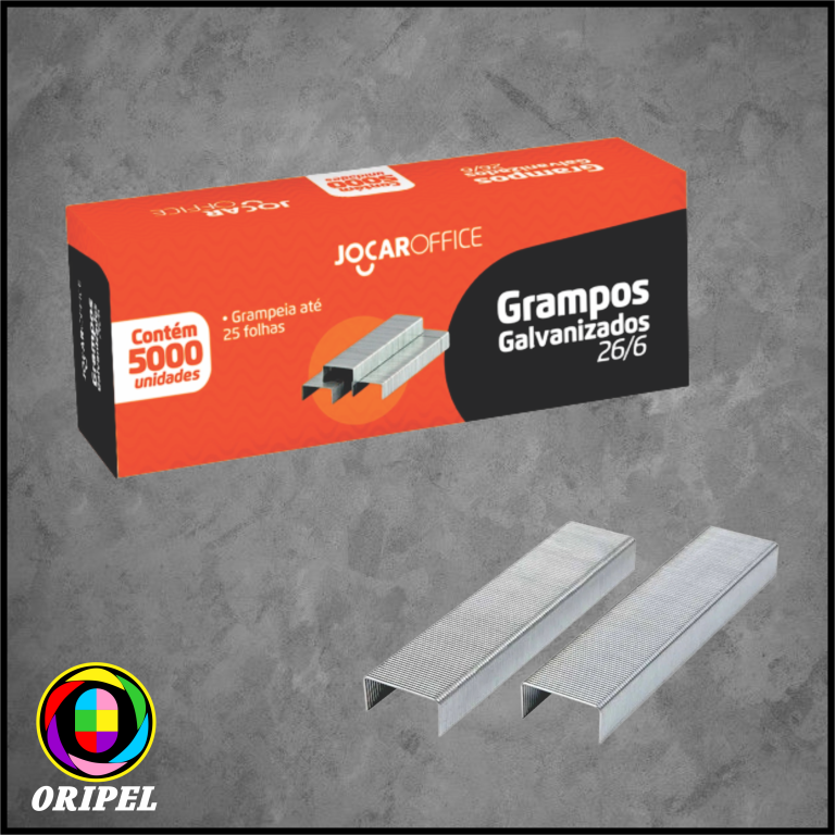 GRAMPO GALVANIZADO 26/6 LEONORA 5000 UN