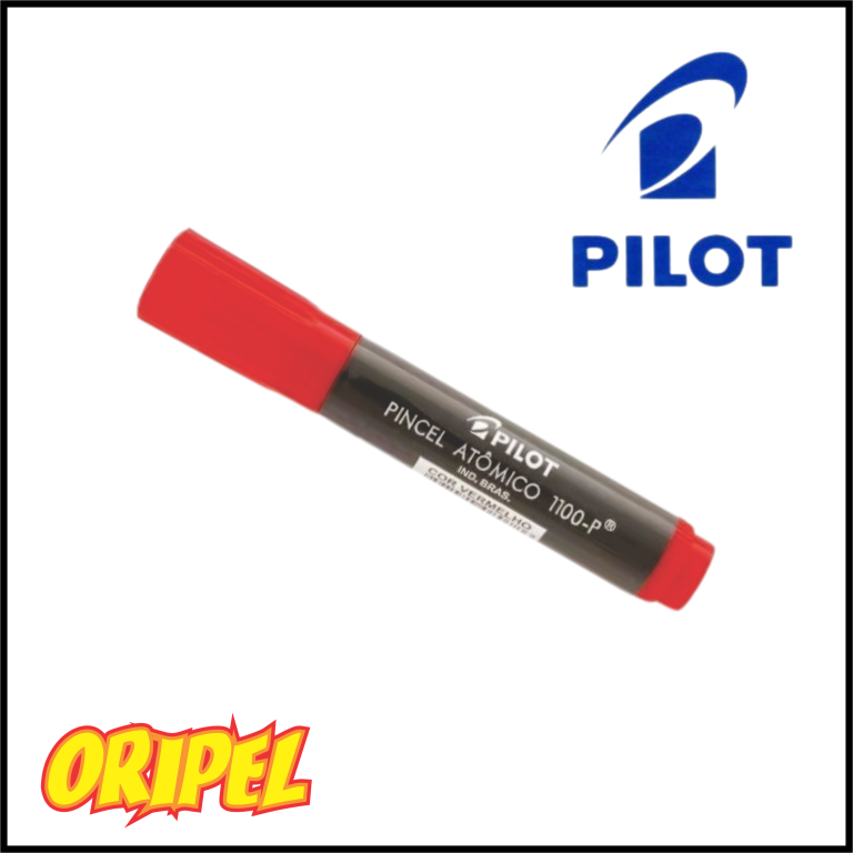 PINCEL ATOMICO 1100-P/VERMELHO PILOT