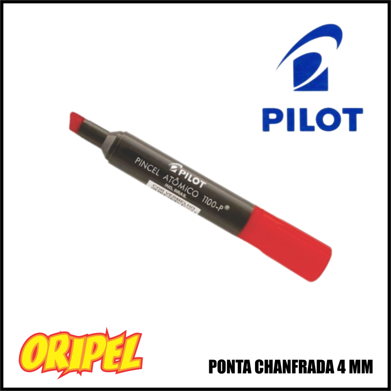 PINCEL ATOMICO 1100-P/VERMELHO PILOT