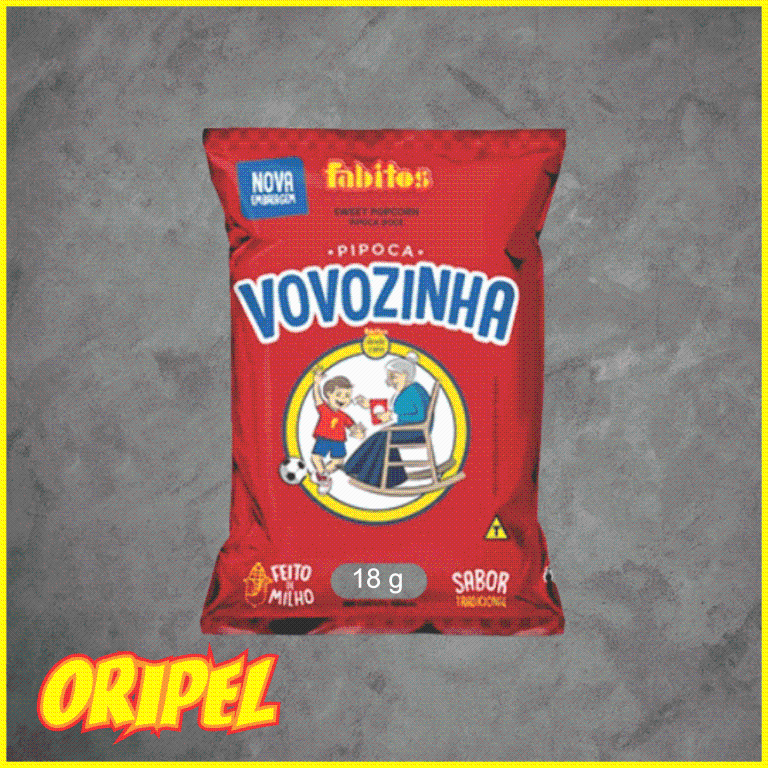 PIPOCA DOCE VOVOZINHA FABITOS 20X18G