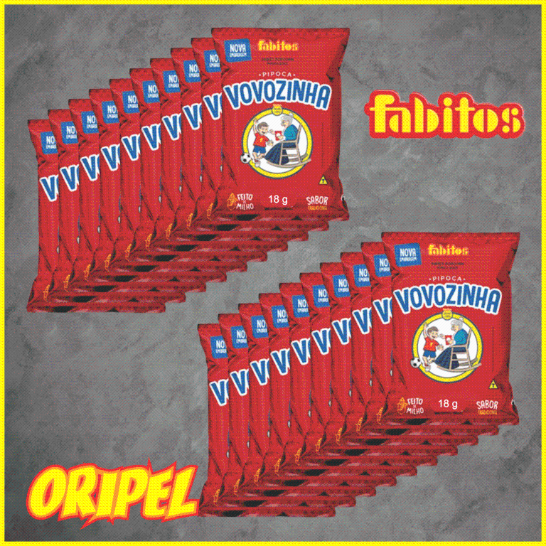 PIPOCA DOCE VOVOZINHA FABITOS 20X18G