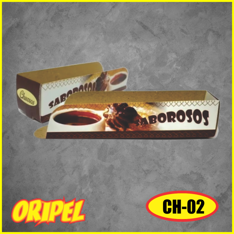 CAIXA P/CHURROS SORTIDOS MONDI 100 UN