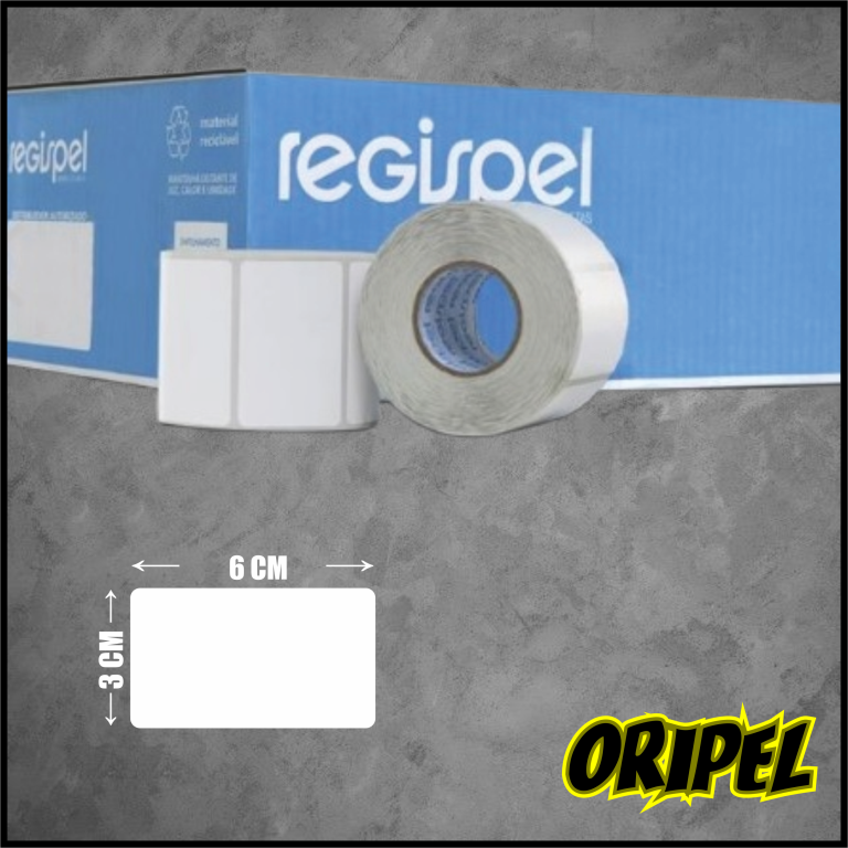 ETIQUETA BALANÇA TERMICA 60X30MM/21,5M REGISPEL 4 RLS