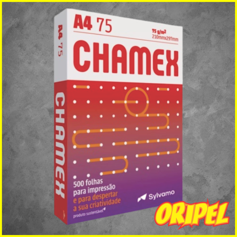 PAPEL SULFITE BRANCO A4/75G CHAMEX 500 FLS