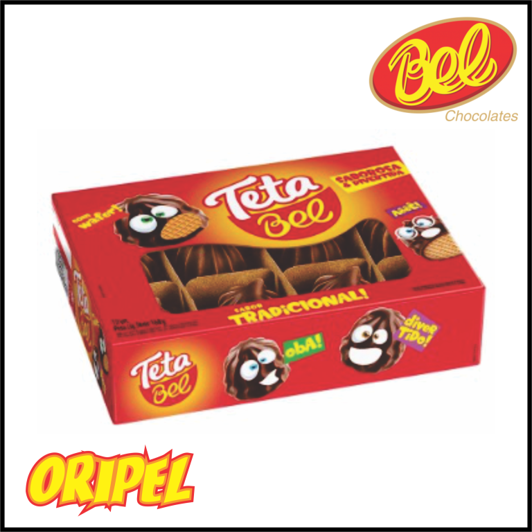 TETA BEL AO LEITE 168G/12UN