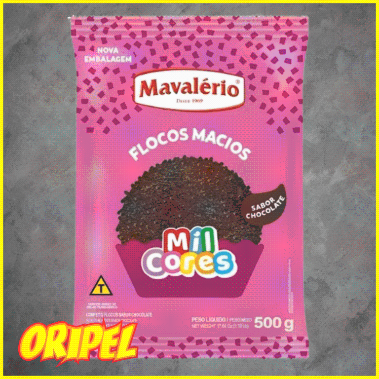 FLOCOS CHOCOLATE MACIO MIL CORES MAVALERIO 500G
