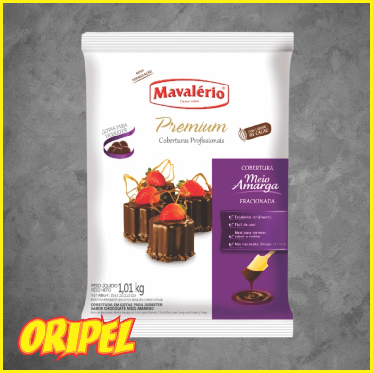 COBERTURA PREMIUM/GOTA MEIO AMARGO MAVALERIO 1,01KG