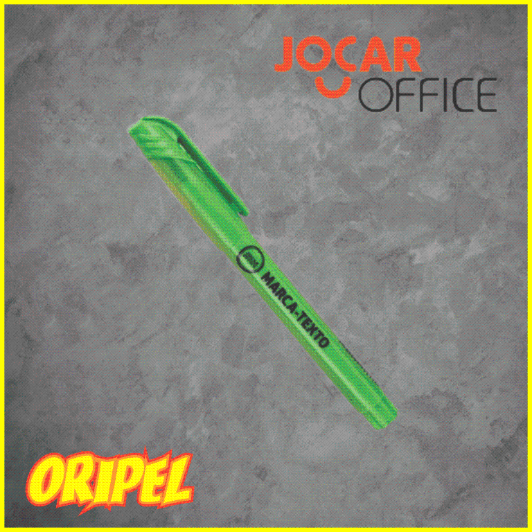 CANETA MARCA TEXTO/VERDE JOCAR OFFICE