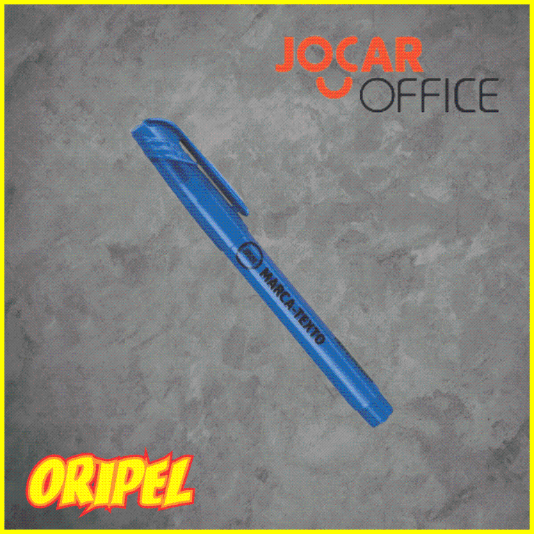 CANETA MARCA TEXTO/AZUL JOCAR OFFICE