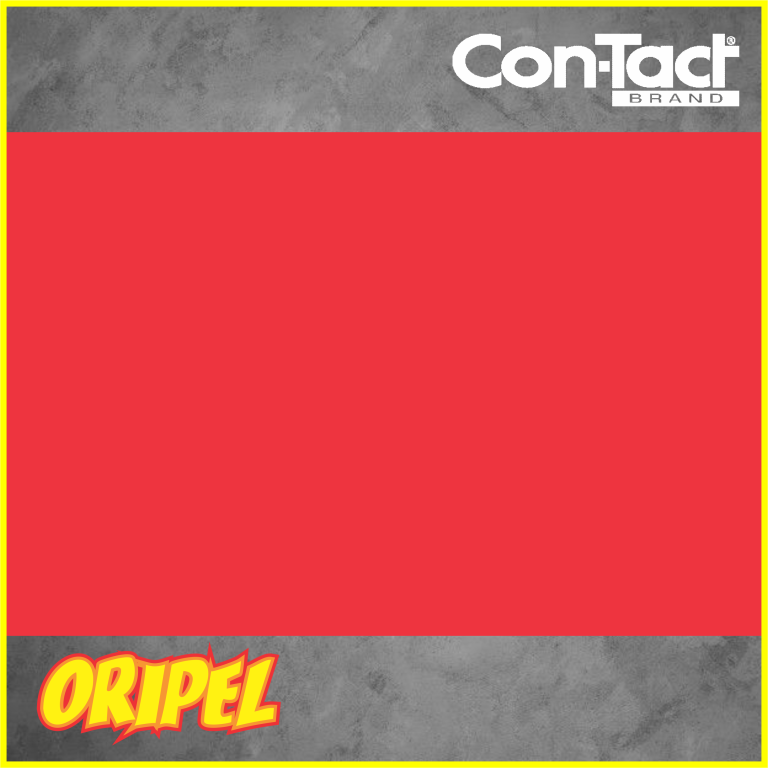 PLASTICO ADESIVO OPACO VERMELHO CONTACT 45CMX1MT