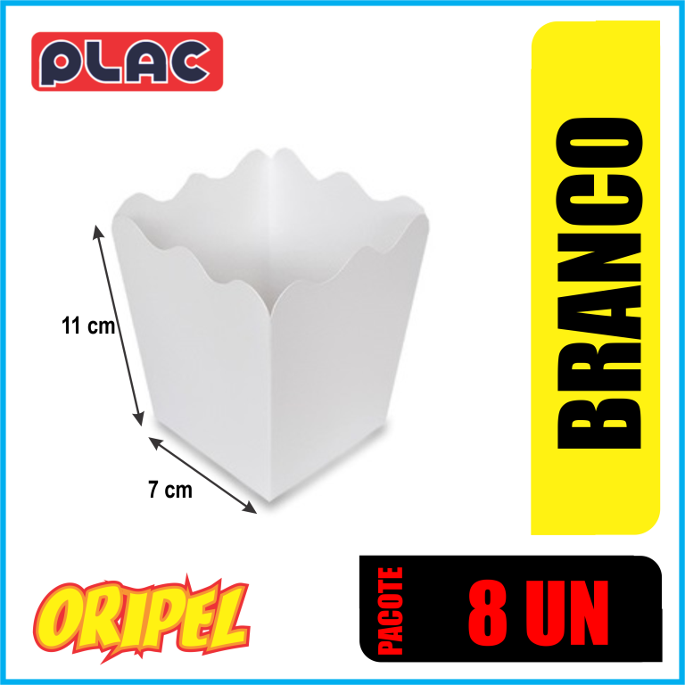 CACHEPO BRANCO PLAC 8 UN