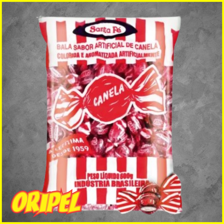 BALA DURA CANELA SANTA FÉ 600G