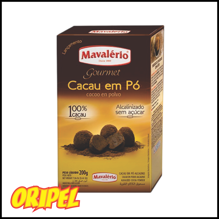 CACAU EM PÓ ALCALINO MAVALERIO 200G