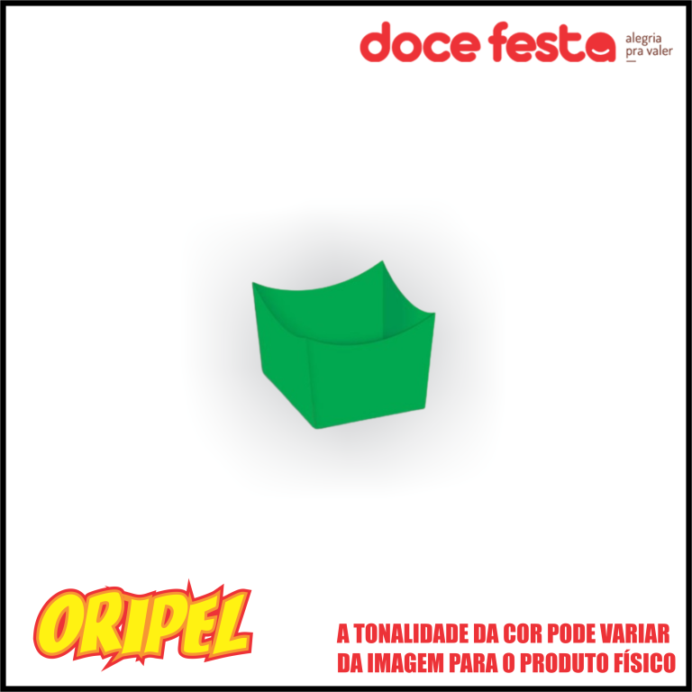 PORTA BRIGADEIRO VERDE ESCURO DOCE FESTA 36 UN