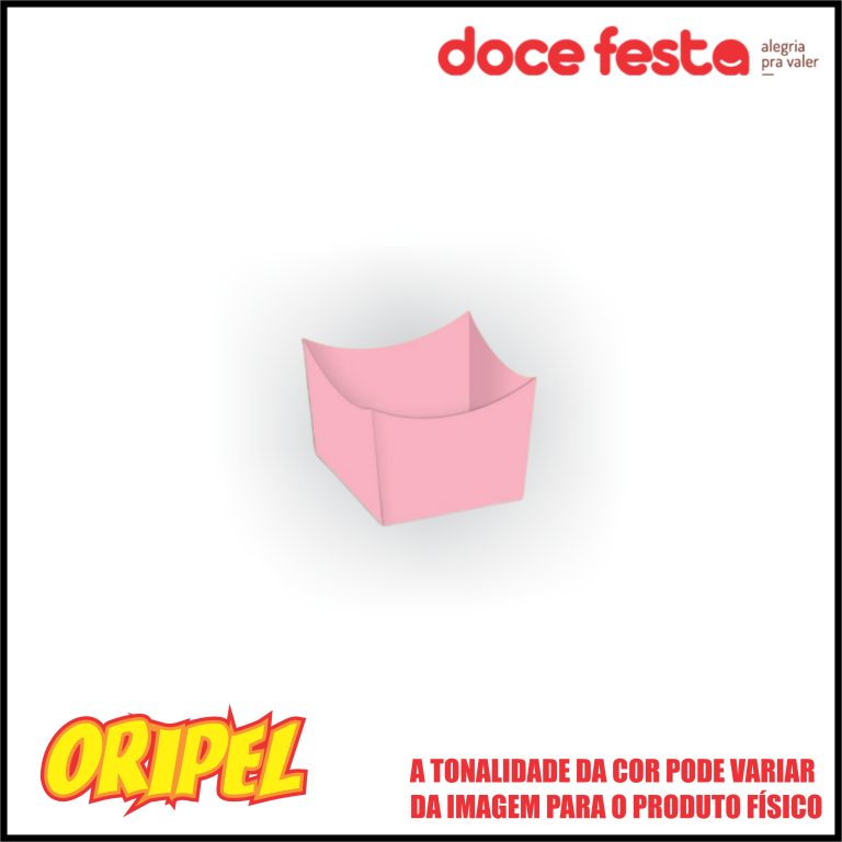 PORTA BRIGADEIRO ROSA DOCE FESTA 36 UN