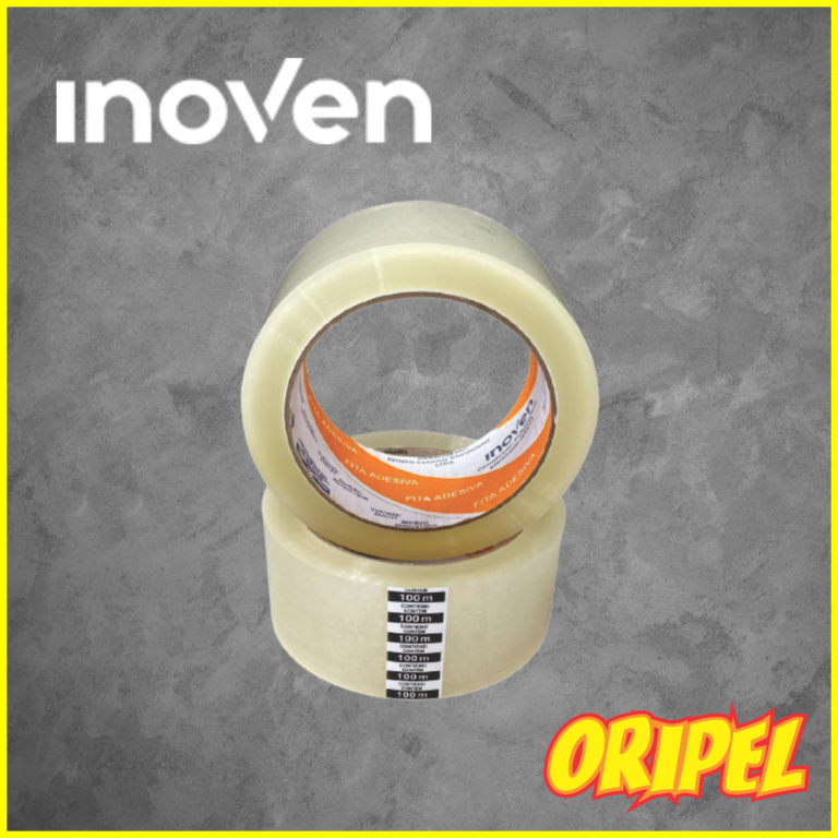 FITA ADESIVA CRISTAL 45MMX100M INOVEN