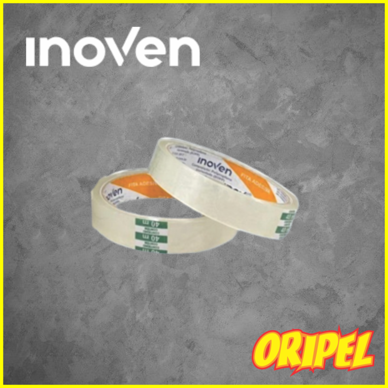FITA ADESIVA CRISTAL 18MMX40M INOVEN