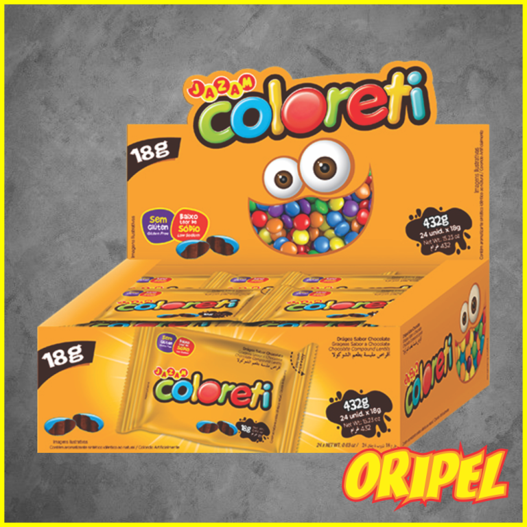 COLORETI TRADICIONAL DISPLAY JAZAM 24X18G