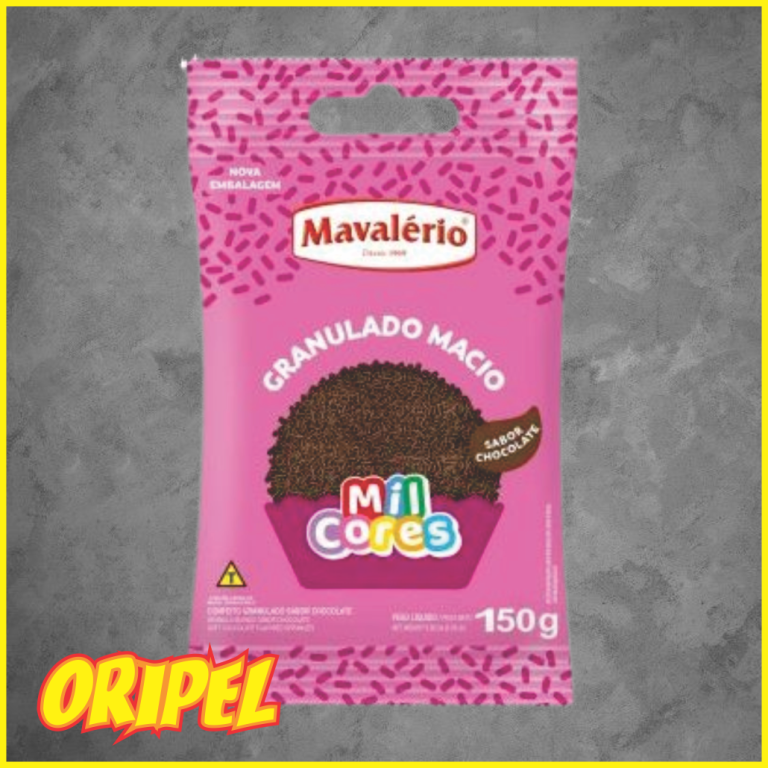 GRANULADO MACIO CHOCOLATE MIL CORES MAVALERIO 150G