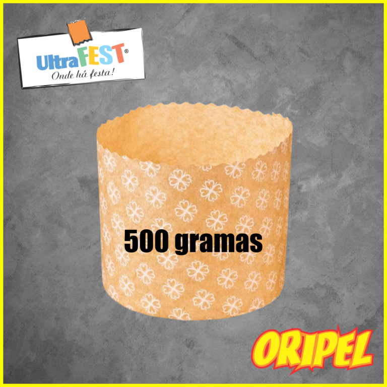FORMA PANETONE KRAFT 500G ULTRAFEST 10 UN