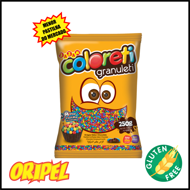 COLORETI GRANULETI SORTIDO JAZAM 250 G