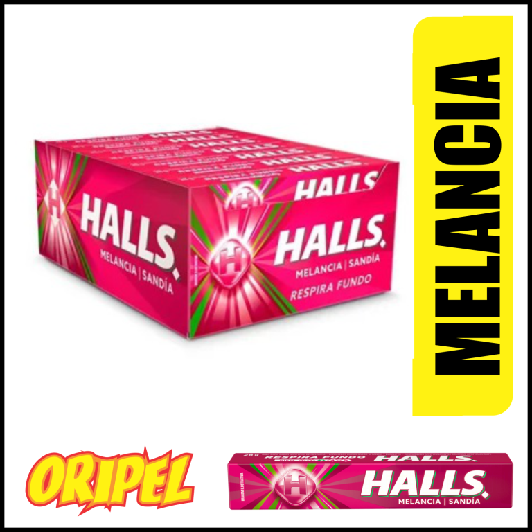 DROPS HALLS MELANCIA 21X28G MONDELEZ