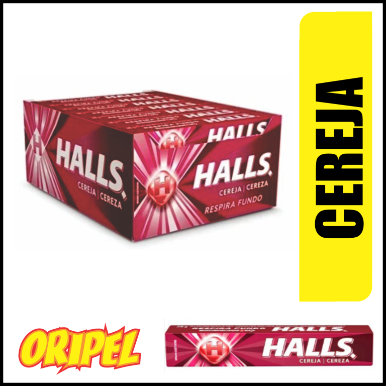 DROPS HALLS CEREJA 21X28G MONDELEZ