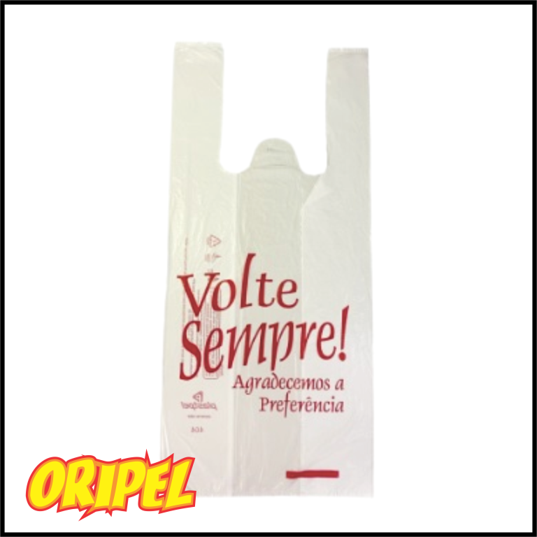 SACOLA V.SEMPRE BRANCA COMUM 38X50 GOOD ROOL 100 UN