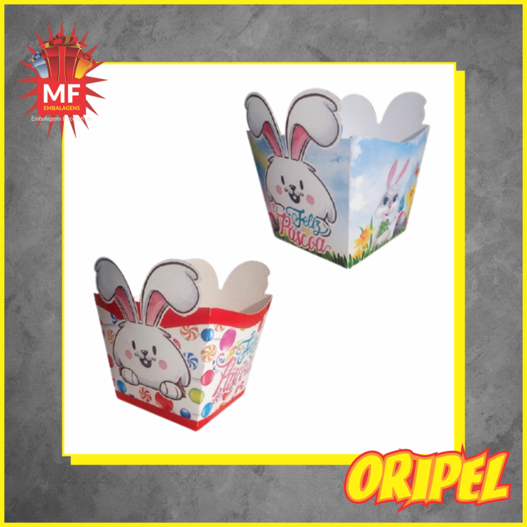 CACHEPO MD PASCOA 24X10X10CM/PS05 MF EMBALAGENS