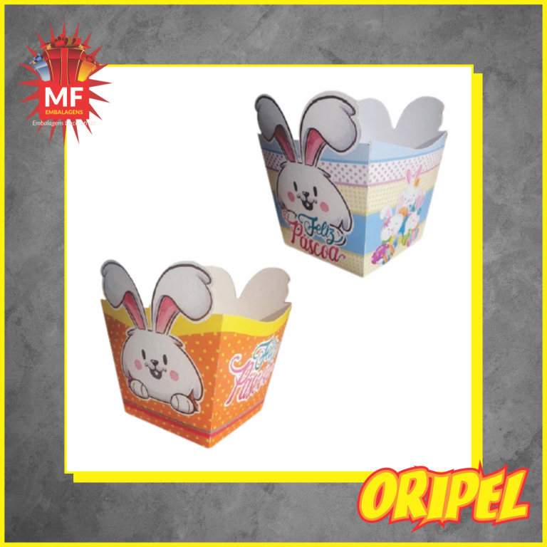 CACHEPO MD PASCOA 24X10X10CM/PS05 MF EMBALAGENS