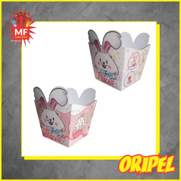 CACHEPO MD PASCOA 24X10X10CM/PS05 MF EMBALAGENS