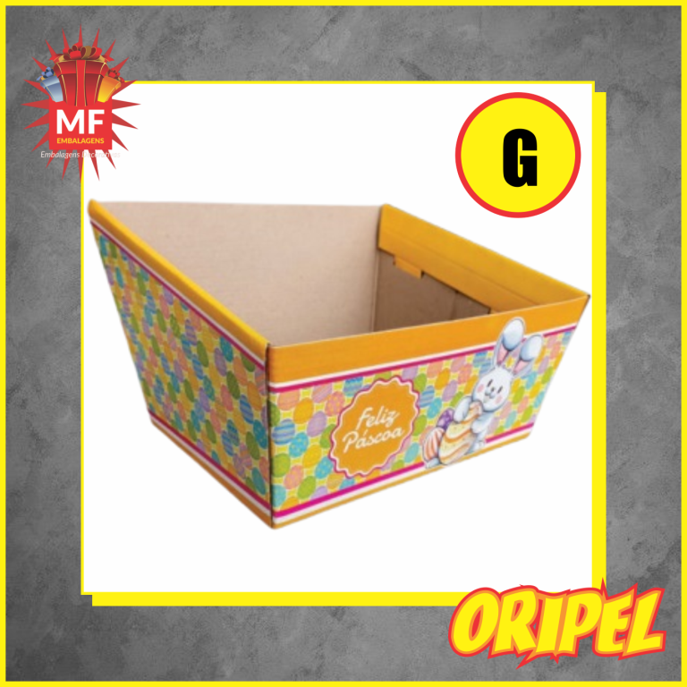 BANDEJA PASCOA ALTA/G 27X20X18CM/PS06 MF EMBALAGENS