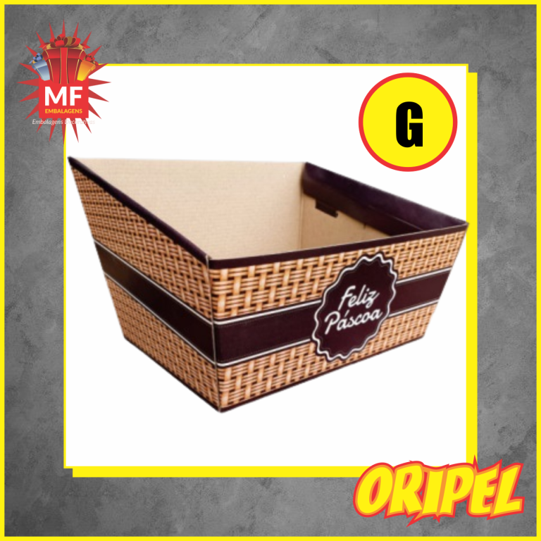 BANDEJA PASCOA ALTA/G 27X20X18CM/PS06 MF EMBALAGENS