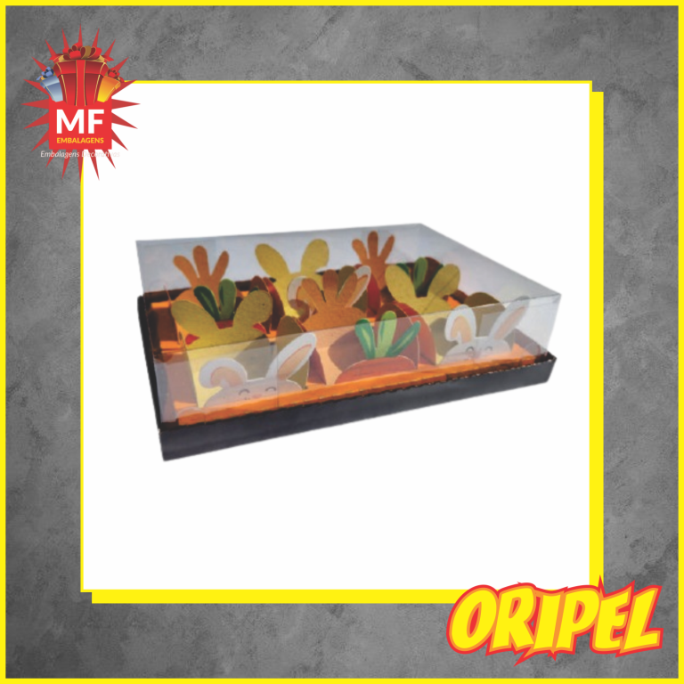 CX COLMEIA P/ 6 DOCES PASCOA 14,5X10X4CM/PS31 MF EMBALAGENS