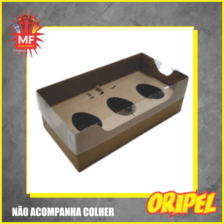 CX P/3 OVOS DE COLHER 150G KRAFT/MFO32 MF EMBALAGENS