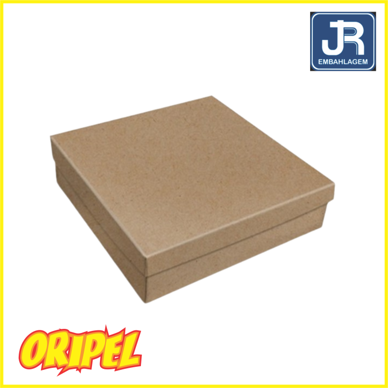 CX PRESENTE 27X27X9CM KRAFT/K312 JR EMBAHLAGEM