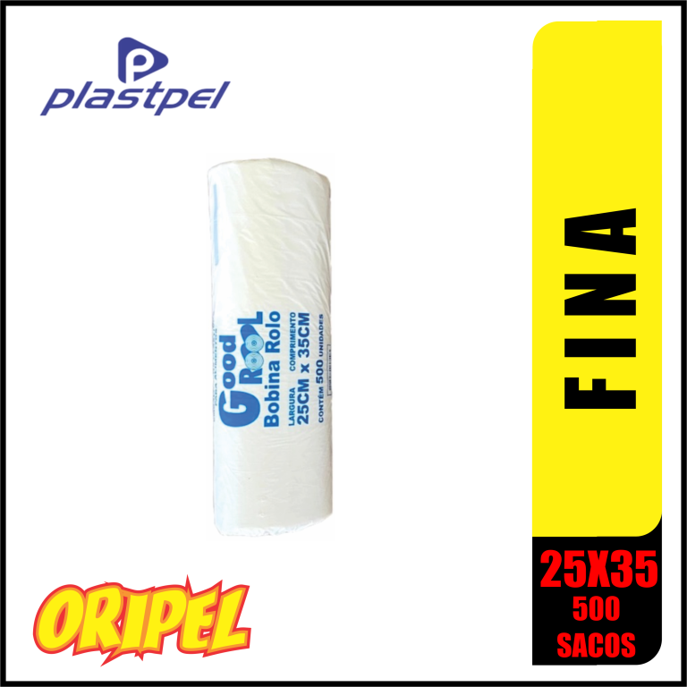 BOBINA PICOTADA FINA S.F/25X35X0.15MM GOOD ROOL 500 UN