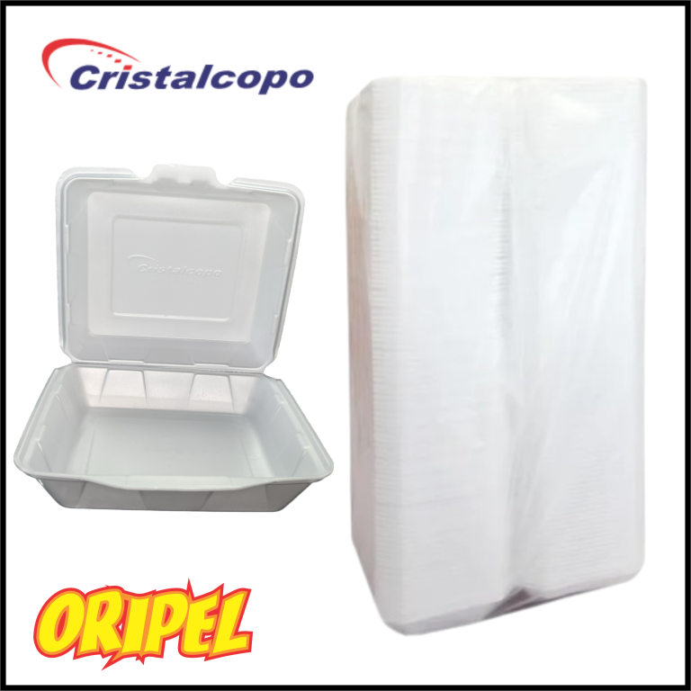 HC102-ESTOJO EPS ALTO 1300ML/BC CRISTALCOPO 100 UN