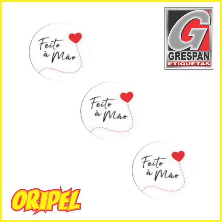 ETIQUETA FEITO A MAO/H-7 GRESPAN 100 UN