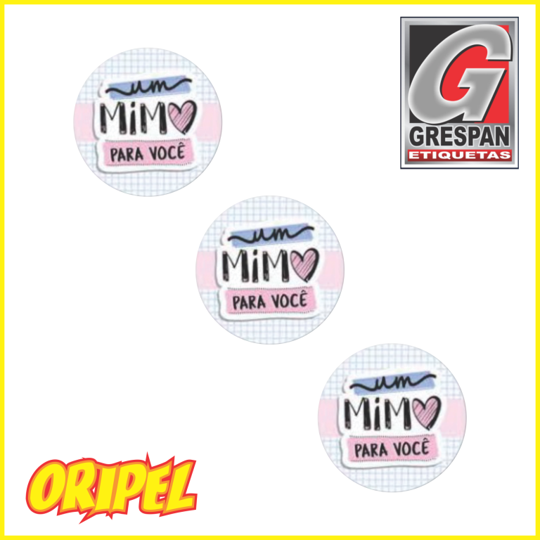 ETIQUETA MIMO PARA VOCE/H-5 GRESPAN 100 UN