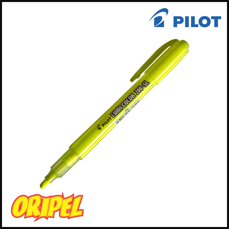 MARCA TEXTO LUMICOLOR AMARELO PILOT
