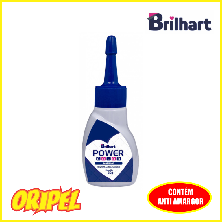 CORANTE GEL POWER COLOR MARINHO BRILHART 30G