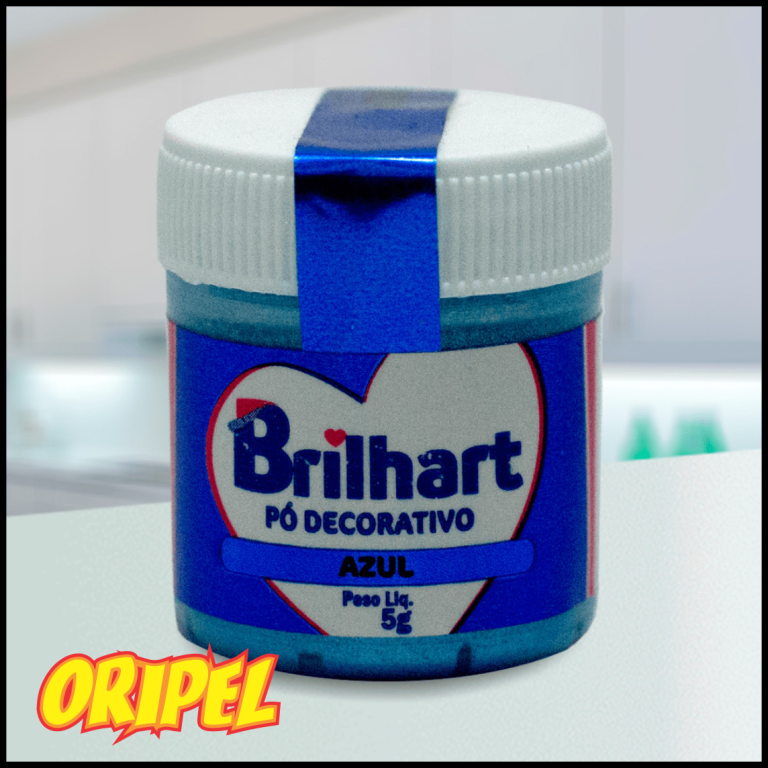 PO CINTILANTE AZUL ROYAL BRILHART 5G